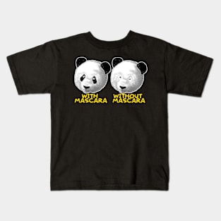 Mascara Panda Kids T-Shirt